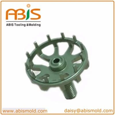 Green Plastic Injection Molding Parts With Thread Green Plastic Injection Molding Parts With Thread