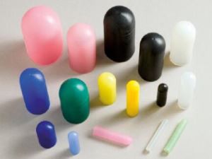 Pink silikon Cap getah pelekat untuk salutan plastik serbuk