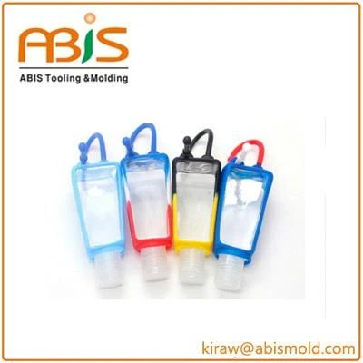 Plastic Silicone Travel Hand Sanitizer Bottle